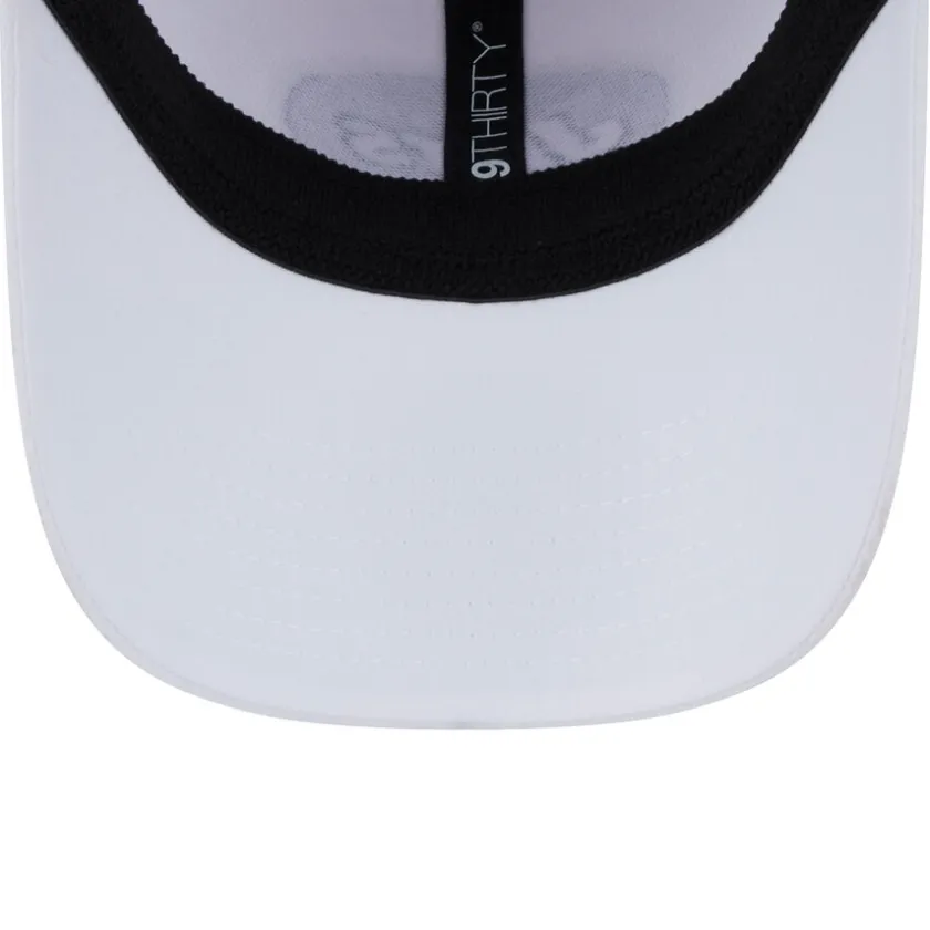 Flex^New York Jets Men's New Era White Throwback 39THIRTY Flex Hat