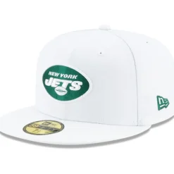 Hats|Men^New York Jets Men's New Era White Omaha 59FIFTY Fitted Hat