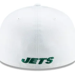 Hats|Men^New York Jets Men's New Era White Omaha 59FIFTY Fitted Hat
