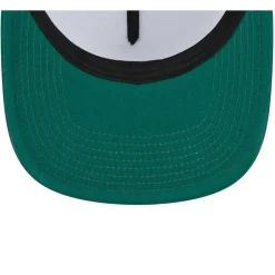 Snapback^New York Jets Men's New Era White/Green Banger 9FIFTY Trucker Snapback Hat