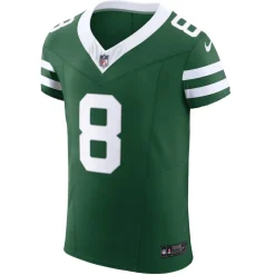 Nike Elite^New York Jets Men's Nike Aaron Rodgers Gotham Green Vapor F.U.S.E. Elite Jersey