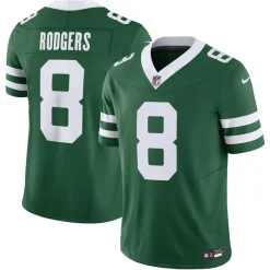 Jerseys|Men^New York Jets Men's Nike Aaron Rodgers Legacy Green Vapor F.U.S.E. Limited Jersey