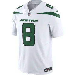 Jerseys|Men^New York Jets Men's Nike Aaron Rodgers Spotlight White Vapor F.U.S.E. Limited Jersey