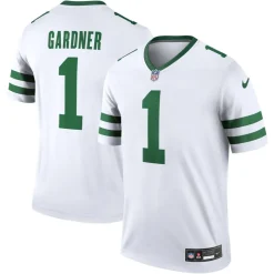 Jerseys|Men^New York Jets Men's Nike Ahmad Sauce Gardner Legacy White Legend Player Performance Top