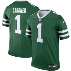 Jerseys|Men^New York Jets Men's Nike Ahmad Sauce Gardner Legacy Green Legend Player Performance Top