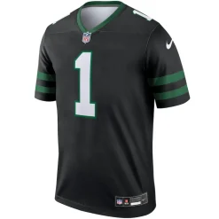 Jerseys|Men^New York Jets Men's Nike Ahmad Sauce Gardner Black Alternate Legend Player Performance Top
