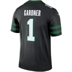 Jerseys|Men^New York Jets Men's Nike Ahmad Sauce Gardner Black Alternate Legend Player Performance Top
