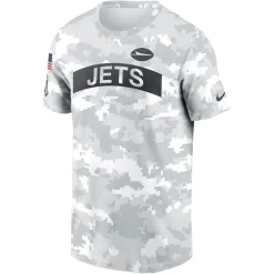 T-Shirts|Men^New York Jets Men's Nike Arctic Camo 2024 Salute To Service Performance T-Shirt