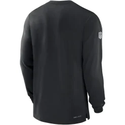T-Shirts|Men^New York Jets Men's Nike Black Sideline Player Performance Long Sleeve T-Shirt