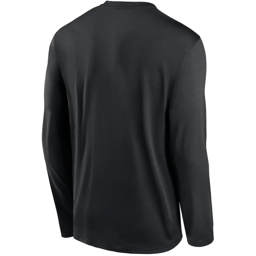 T-Shirts|Men^New York Jets Men's Nike Black Legend Icon Long Sleeve T-Shirt