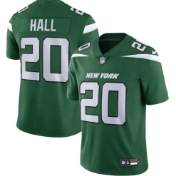 Jerseys|Men^New York Jets Men's Nike Breece Hall Gotham Green Vapor Untouchable Limited Jersey