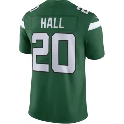 Jerseys|Men^New York Jets Men's Nike Breece Hall Gotham Green Vapor Untouchable Limited Jersey