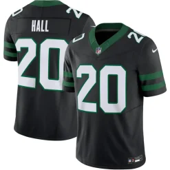 Jerseys|Men^New York Jets Men's Nike Breece Hall Legacy Black Alternate Vapor F.U.S.E. Limited Jersey