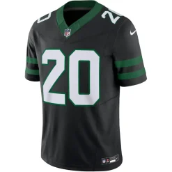 Jerseys|Men^New York Jets Men's Nike Breece Hall Legacy Black Alternate Vapor F.U.S.E. Limited Jersey