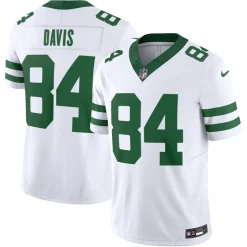 Nike Limited^New York Jets Men's Nike Corey Davis Legacy White Vapor F.U.S.E. Limited Jersey