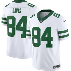 Nike Limited^New York Jets Men's Nike Corey Davis Legacy White Vapor F.U.S.E. Limited Jersey