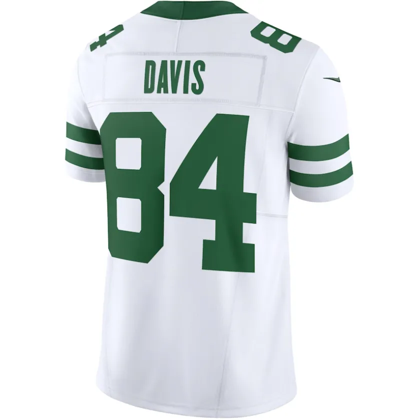 Nike Limited^New York Jets Men's Nike Corey Davis Legacy White Vapor F.U.S.E. Limited Jersey