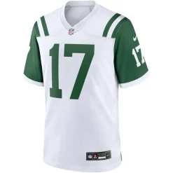 Jerseys|Men^New York Jets Men's Nike Davante Adams White Classic Alternate Game Jersey