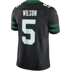 Jerseys|Men^New York Jets Men's Nike Garrett Wilson Legacy Black Alternate Vapor F.U.S.E. Limited Jersey