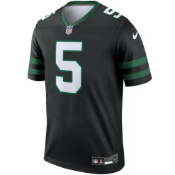 Jerseys|Men^New York Jets Men's Nike Garrett Wilson Black Alternate Legend Player Performance Top