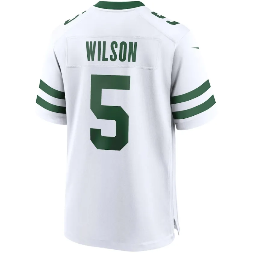 Jerseys|Men^New York Jets Men's Nike Garrett Wilson Legacy White Game Jersey