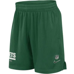 Shorts & Pants^New York Jets Men's Nike Green 2024 Sideline Performance Mesh Shorts