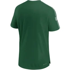 Short Sleeved|T-Shirts^New York Jets Men's Nike Green 2024 Sideline Coach UV Performance T-Shirt
