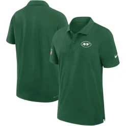 Polos^New York Jets Men's Nike Green 2024 Sideline Performance Polo
