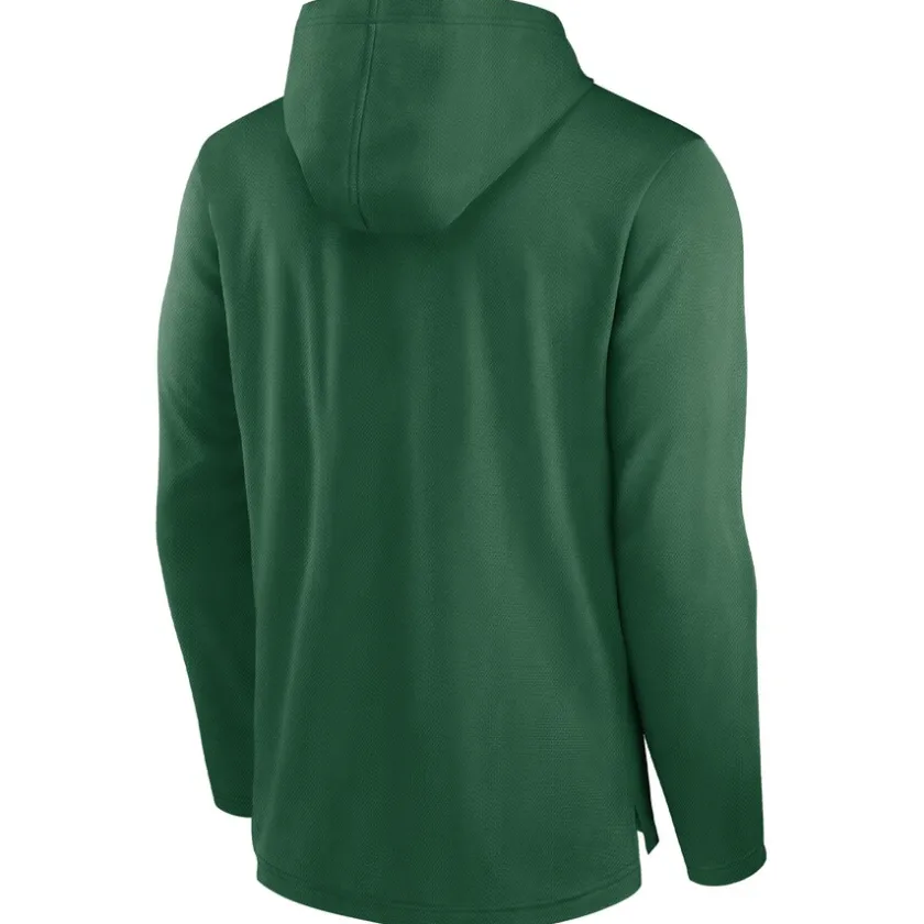 Long Sleeved^New York Jets Men's Nike Green Lightweight Performance Hooded Long Sleeve T-Shirt