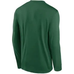 Long Sleeved^New York Jets Men's Nike Green Legend Icon Long Sleeve T-Shirt