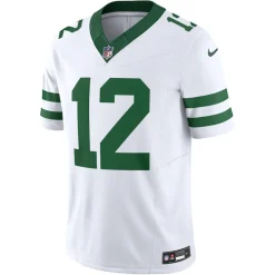 Nike Limited^New York Jets Men's Nike Joe Namath Legacy White Vapor F.U.S.E. Limited Jersey