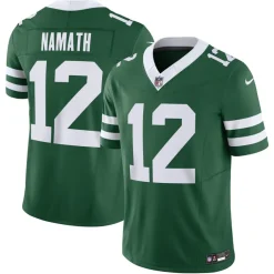 Nike Limited^New York Jets Men's Nike Joe Namath Legacy Green Vapor F.U.S.E. Limited Jersey