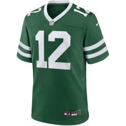 Nike Game^New York Jets Men's Nike Joe Namath Legacy Green Game Jersey