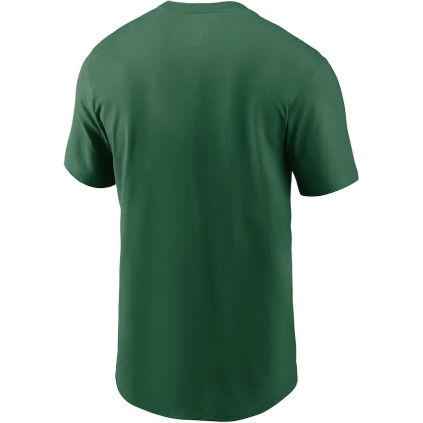 T-Shirts|Men^New York Jets Men's Nike Kelly Green Rewind Logo Essential T-Shirt