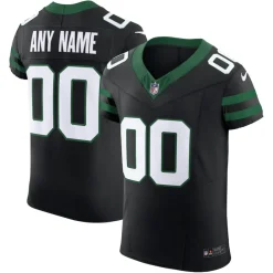 Jerseys|Men^New York Jets Men's Nike Legacy Black Alternate Vapor F.U.S.E. Elite Custom Jersey