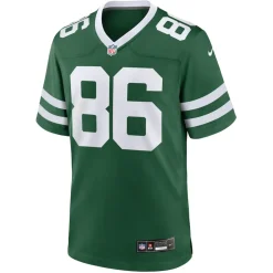 Nike Game^New York Jets Men's Nike Malik Taylor Legacy Green Team Game Jersey