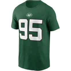 T-Shirts|Men^New York Jets Men's Nike Quinnen Williams Green Player Name & Number T-Shirt