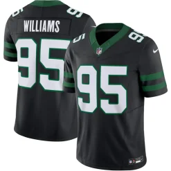 Jerseys|Men^New York Jets Men's Nike Quinnen Williams Legacy Black Alternate Vapor F.U.S.E. Limited Jersey