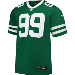 Nike Game^New York Jets Men's Nike Will McDonald IV Legacy Green Team Game Jersey