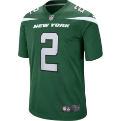 Jerseys|Men^New York Jets Men's Nike Zach Wilson Gotham Green Game Jersey
