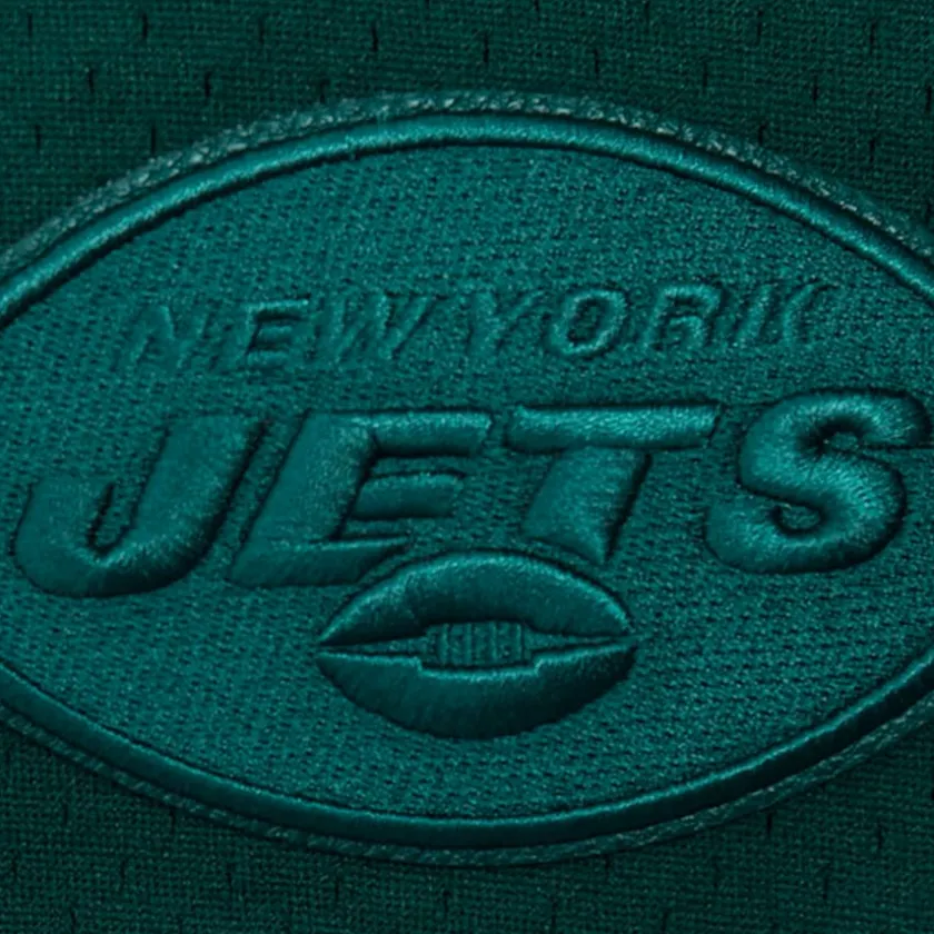 Sweaters & Dress Shirts^New York Jets Men's Pro Standard Green Triple Tonal Mesh Button-Up Shirt