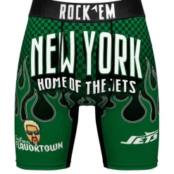 Underwear & Sleepwear^New York Jets Men's Rock Em Socks NFL X Guy Fieri’s Flavortown Boxer Briefs