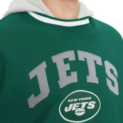 Sweatshirts & Fleece|Men^New York Jets Men's Tommy Hilfiger Green Ivan Fashion Pullover Hoodie