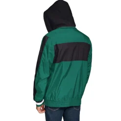 Jackets|Sweatshirts & Fleece^New York Jets Men's Tommy Hilfiger Green Gael Lightweight Half-Zip Hoodie Jacket