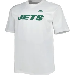 Big & Tall^New York Jets Men's White Big & Tall Hometown Collection Hot Shot T-Shirt