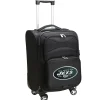 Travel|School Supplies^New York Jets MOJO Black 21" Softside Spinner Carry-On