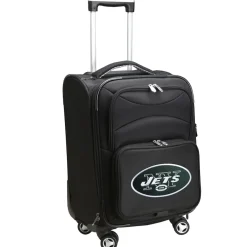 Travel|School Supplies^New York Jets MOJO Black 21" Softside Spinner Carry-On