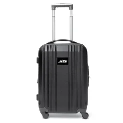Travel|School Supplies^New York Jets MOJO Black 21" Hardcase Two-Tone Spinner Carry-On