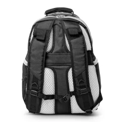 Travel|School Supplies^New York Jets MOJO Black/Gray Premium Color Trim Backpack