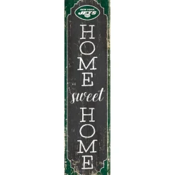 Wall Art|Wall Art^New York Jets 24" Home Sweet Home Leaner Sign